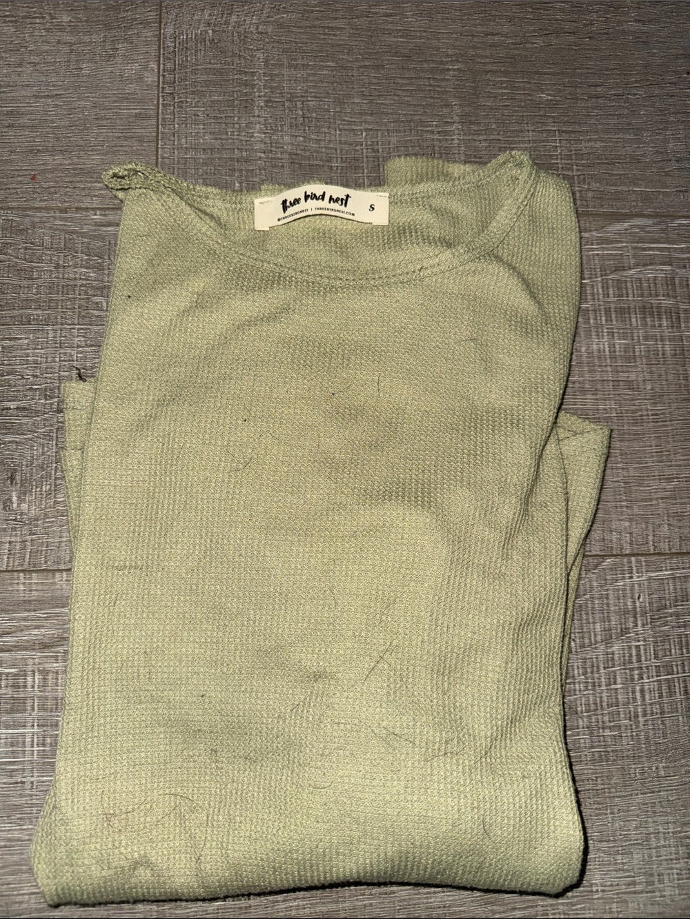 Three Bird Nest Sage Knit Top